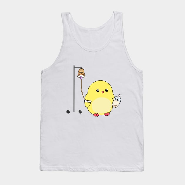 Chick Boba Tea Tank Top by SirBobalot